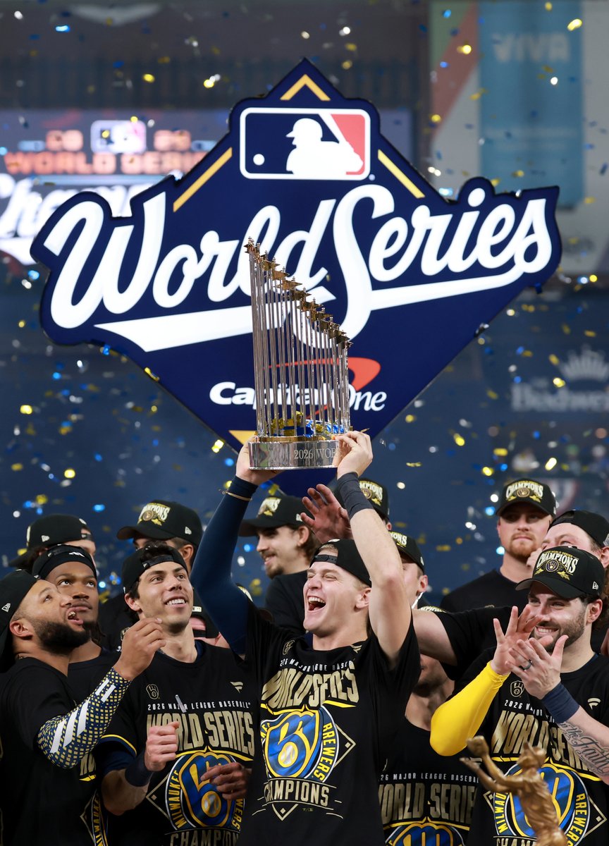 MLB's tweet photo. Cooper Pratt
MLB debut in June
World Series champion in October 😤 https://t.co/z2CcRtST3r