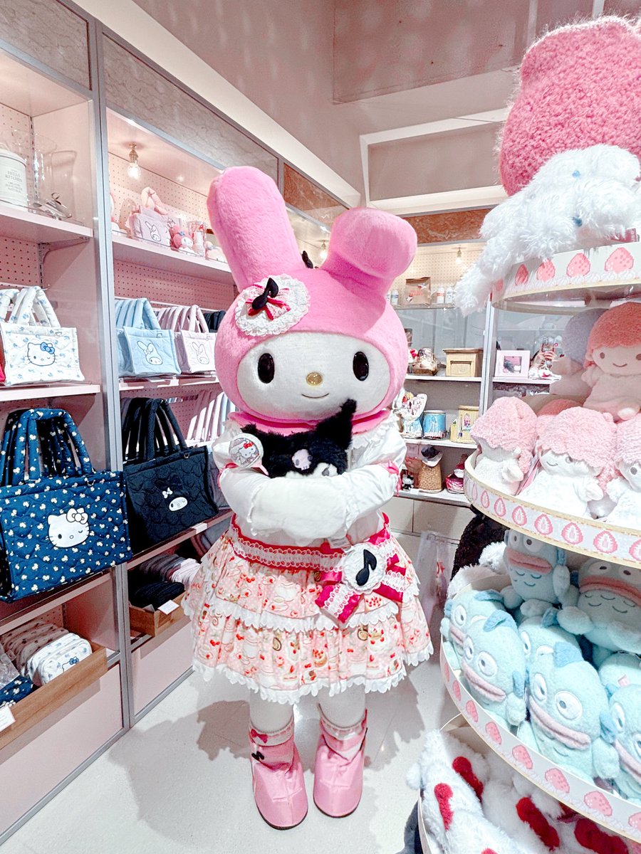 Eu7Rapunzel's tweet photo. ⸝⸝⸝♡︎⸝⸝⸝♡︎

サンリオハウスで
マイメロちゃんグリーティング成功✨️

クロミちゃんぎゅってしてるの♡♡♡ https://t.co/5mzLUmkBec