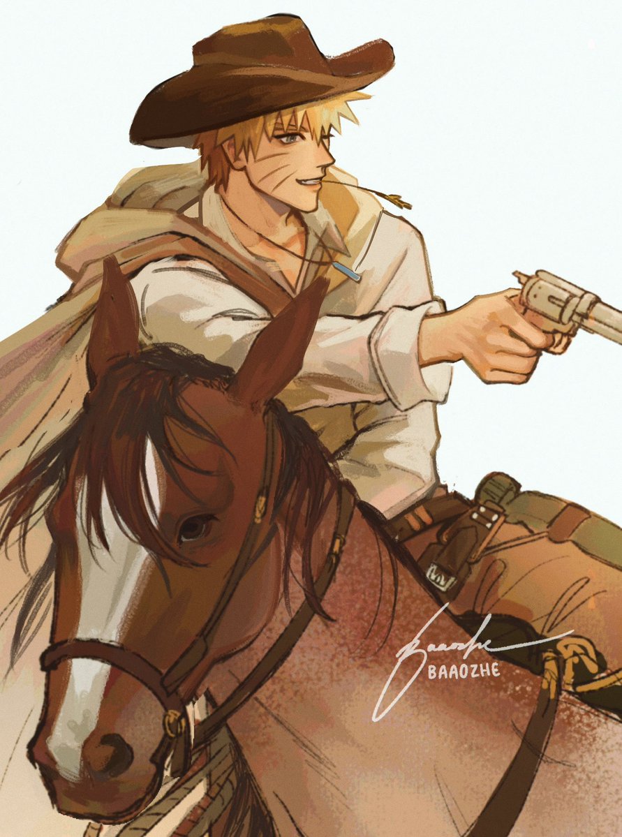 baaozhe's tweet photo. my forever unfinished wips of cowboy narusasu.. I am so sorry

#naruto #sasuke https://t.co/S14eF7WyK6