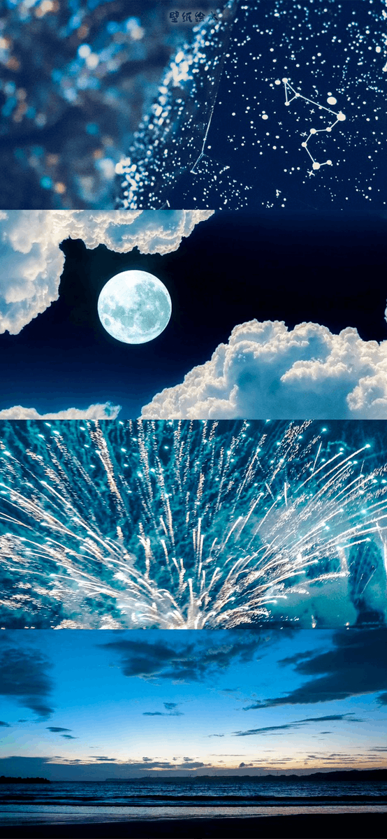 virijiana's tweet photo. [嵌炯焊现云]を織り込んだ空は、まるで星が降る前の夜のプロローグみたいだね。 https://t.co/2GrA02N0nr