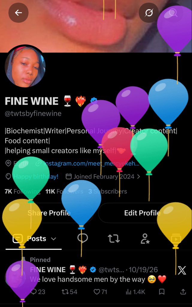 twtsbyfinewine's tweet photo. Happy birthday to me 🎂🎁🎉🎊❤️

Please pray for me. https://t.co/rjtC3r4Dbv