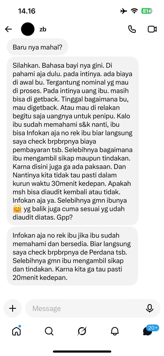 chewysugaa's tweet photo. STOP YA SETANN GUE GA BAKAL KENA TIPU LAGI!!
BAHASA LU AUDIT AUDIT, NOH BANK AJA KAGAK BISA BALIKIN DUIT GUE @wd66__ https://t.co/y37uVEmuFe