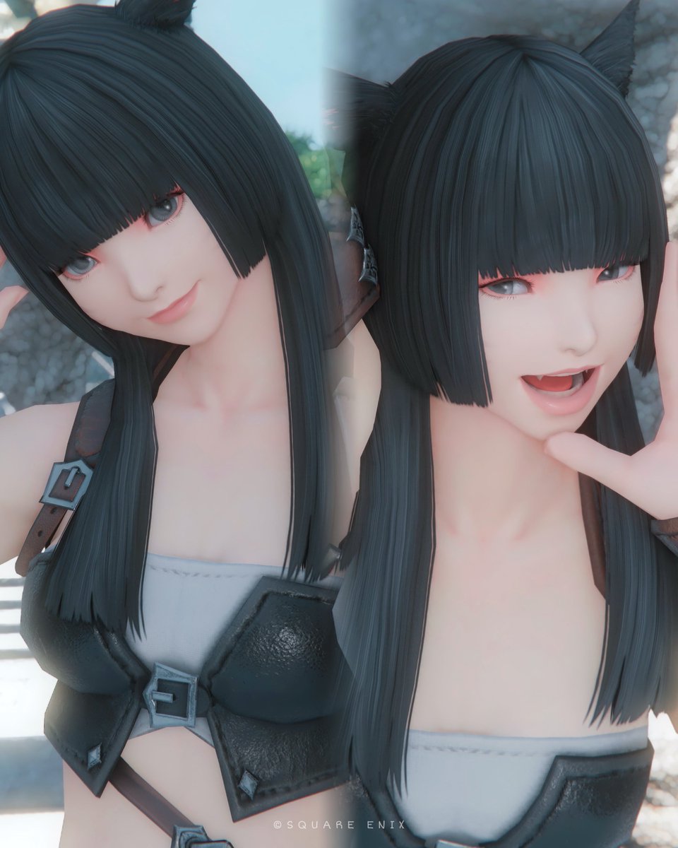 bqvx3's tweet photo. そろそろミコッテも恋しいなと思って、サブちゃん作って色々弄ってみるなどした🐈‍⬛🩶 https://t.co/3ga0h6f2xG