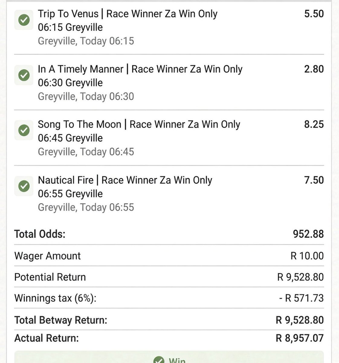 LinconHorsebets's tweet photo. Morning ✅💸 https://t.co/1rFcTYTAXL