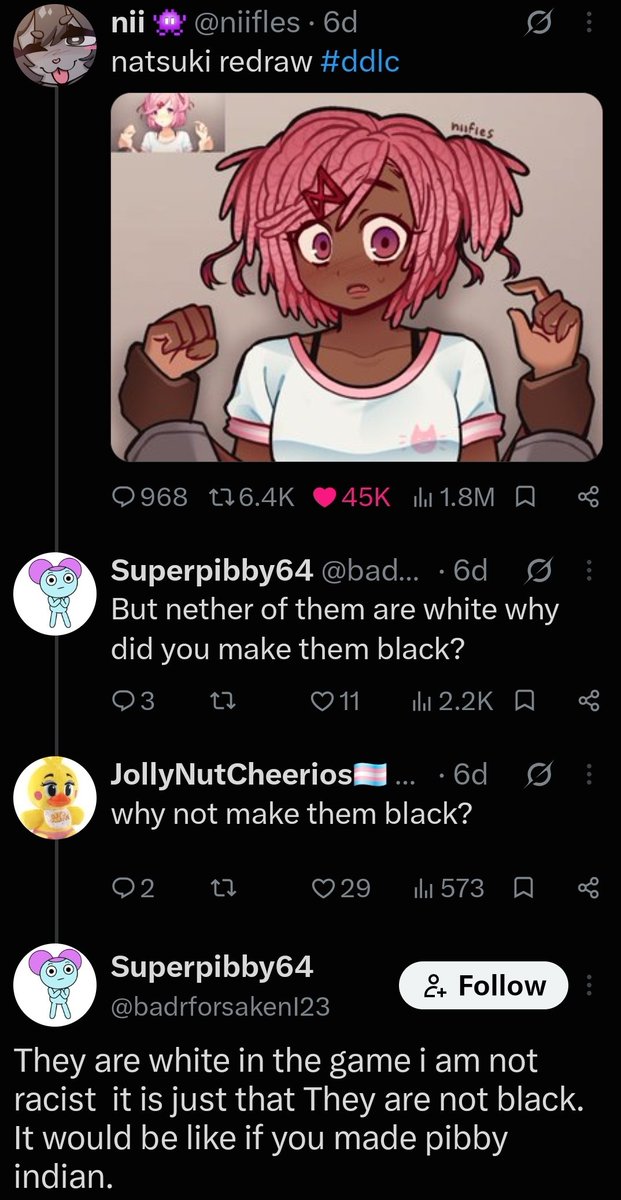 sisconsoup's tweet photo. @homofagloser on this same post😭😭 https://t.co/QwH8Fnxeqy