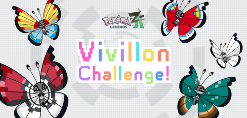 SerebiiNet's tweet photo. Serebii Update: Pokémon Legends: Z-A has begun a new challenge. 

A Poké Ball Pattern Vivillon will be distributed if enough players evolve Spewpa

Details @ https://t.co/NWlAdn5F0o https://t.co/mAFdOuoOA7