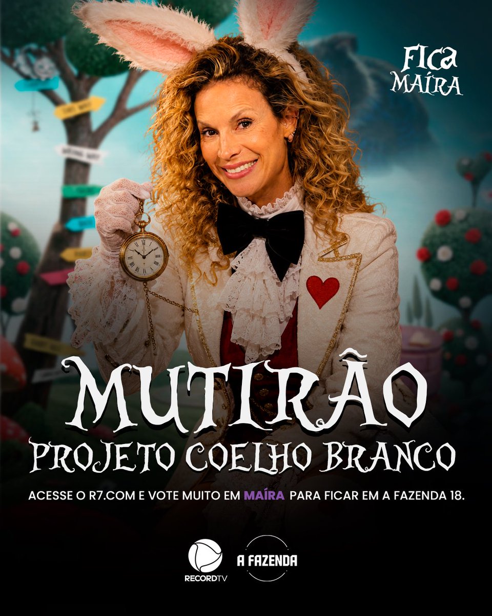 mairacharken's tweet photo. 🐰 MUTIRÃO A VIRADA DAS MARAVILHAS INICIADO! 🐰

🗳️ A cada 10 votos comentem um emoji ou uma palavra nesse tweet.

⏰ ENCERRA ÁS 04H

🚨 O voto é pra FICAR, votem na MAÍRA! #FicaMaíra #AFazenda18

🔗: https://t.co/iPd5wl0D5z https://t.co/SGbr4rxfUs