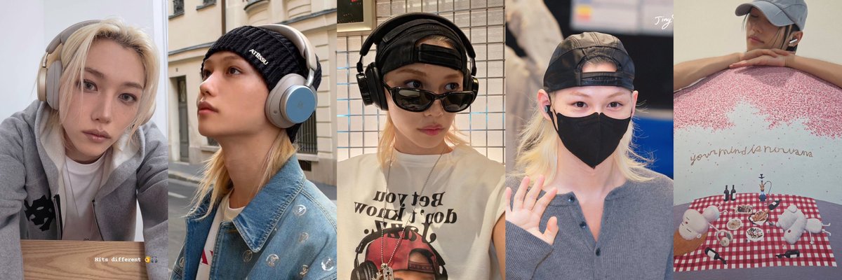 BbokRisma's tweet photo. Bang &amp; Olufsen items used by #FELIX 

-Beoplay H100 Headphones
-Beoplay H100 Charles Leclerc Limited Edition Headphones
-Beoplay H100 Fragment Limited Edition Headphones
-Beoplay Eleven Wireless Earbuds
-Beosound A9 Wookukwon Limited Edition Home Speaker 

#FELIXxBangOlufsen https://t.co/VQ2ohyxZE1