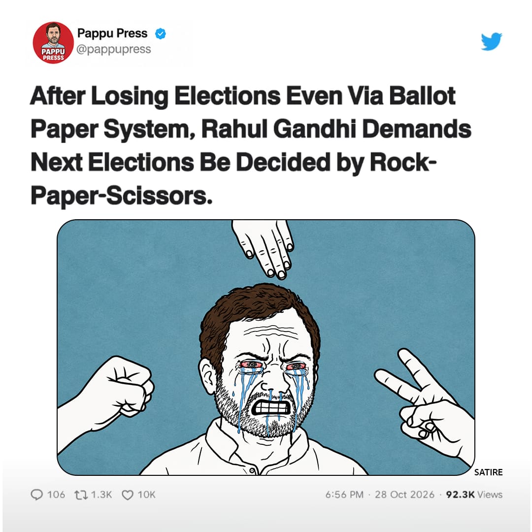BJP4India's tweet photo. 𝐍𝐞𝐱𝐭 𝐨𝐧𝐞'𝐬 𝐠𝐨𝐧𝐧𝐚 𝐛𝐞 “𝐈 𝐒𝐩𝐲 𝐰𝐢𝐭𝐡 𝐛𝐚𝐥𝐥𝐨𝐭 𝐛𝐨𝐱𝐞𝐬…” 😜

#IYKYK https://t.co/d3P0DVtN4z
