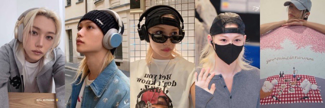 felixssource's tweet photo. Bang &amp; Olufsen items used by #FELIX 

-Beoplay H100 Headphones
-Beoplay H100 Charles Leclerc Limited Edition Headphones
-Beoplay H100 Fragment Limited Edition Headphones
-Beoplay Eleven Wireless Earbuds
-Beosound A9 Wookukwon Limited Edition Home Speaker 

#FELIXxBangOlufsen https://t.co/j2H7vROyae