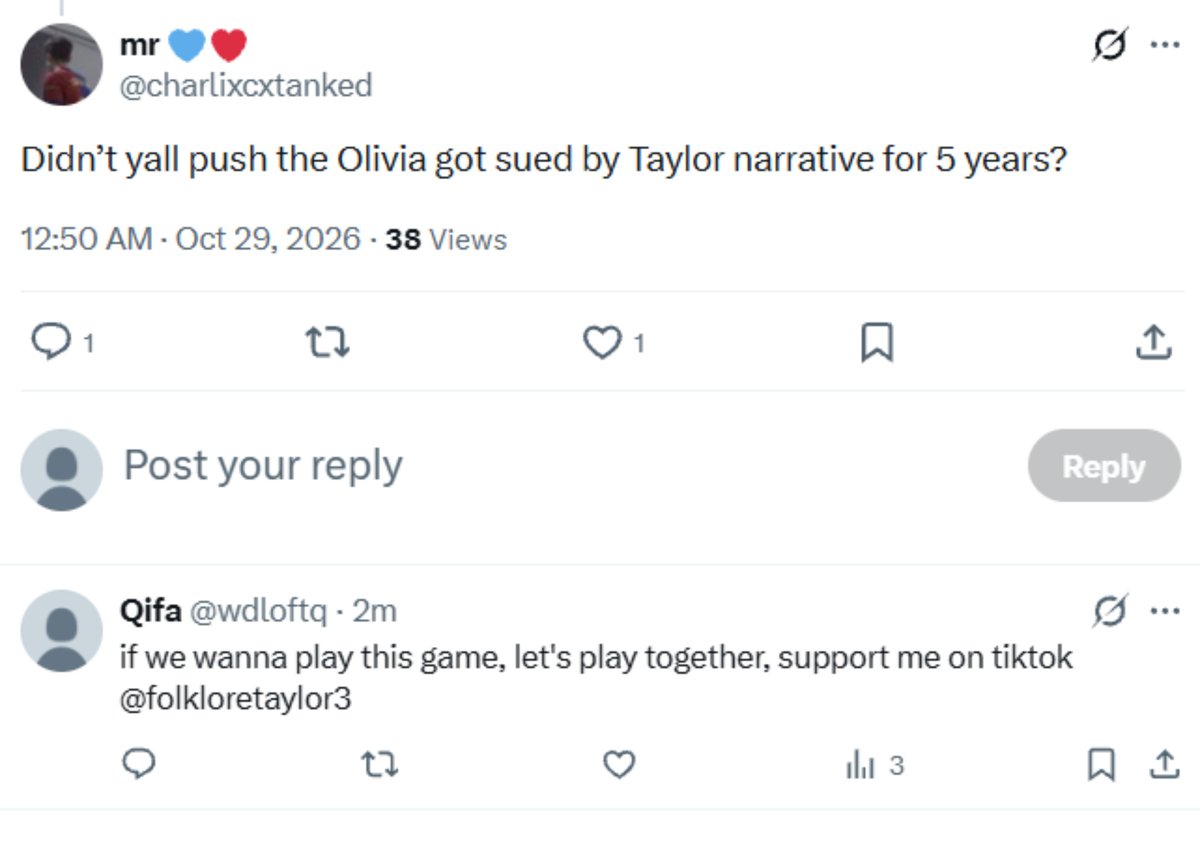 SwiftiesHQs's tweet photo. the twitter account for this tiktok account has been found! do whatever you want with this information https://t.co/iOeRE6gfrq