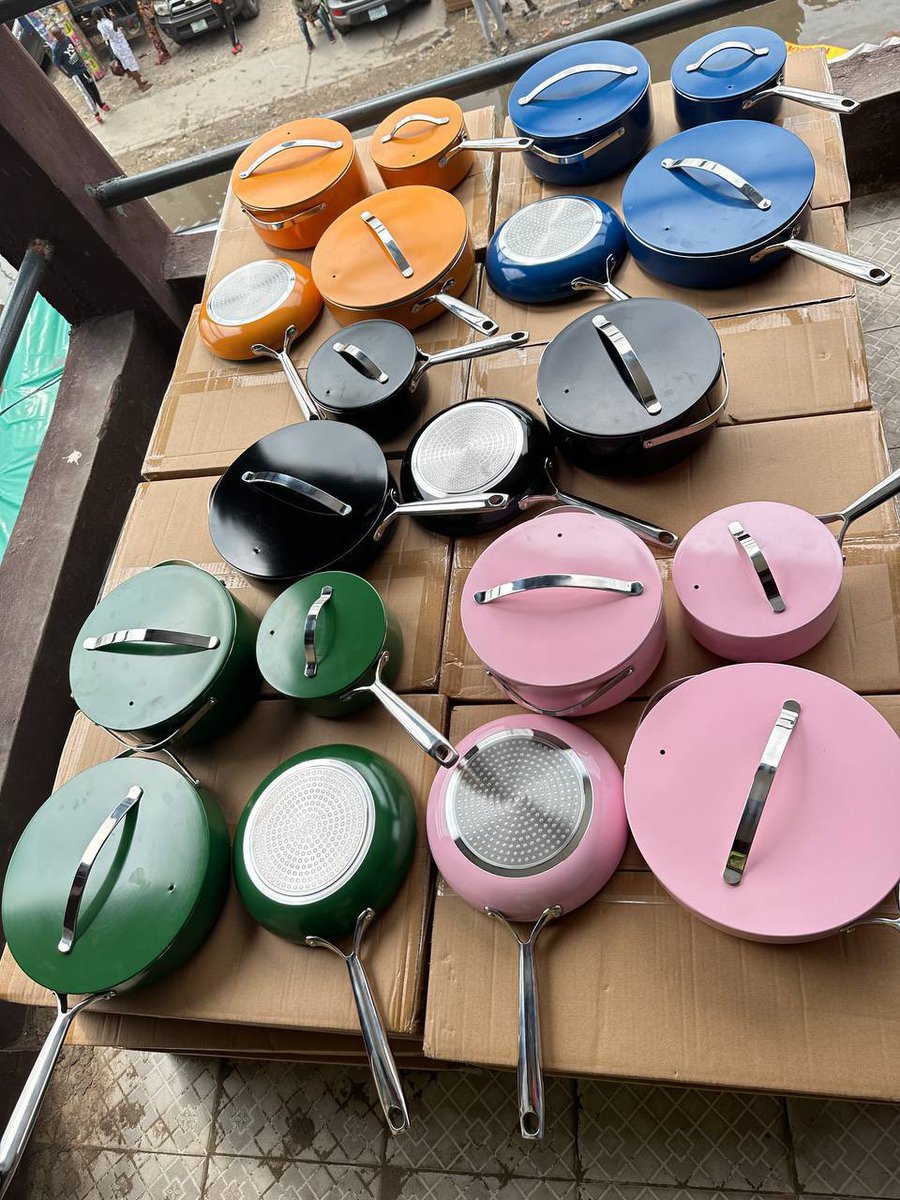 JenieCollection's tweet photo. Quality Caraway Cookware Set 🔥

The quality is great 💯

Price; 125k

Kindly repost 🙏😩 https://t.co/tcevkpFGGO