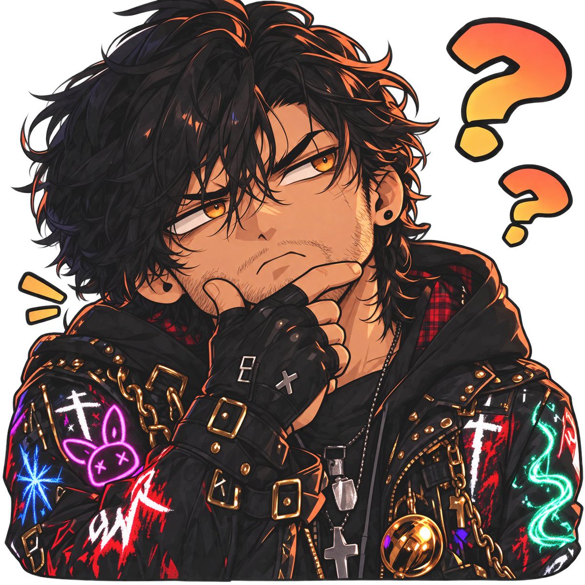 EllieiaVT's tweet photo. Good Morning Everyone! I have a new emote prompt! Every just needed to 🤔. Well I made it as a emote prompt! (Prompt in replies)
🤔: @Just1Pineappl3 , @VoxxiVicious and @XzykonX https://t.co/d0P50g87Wq