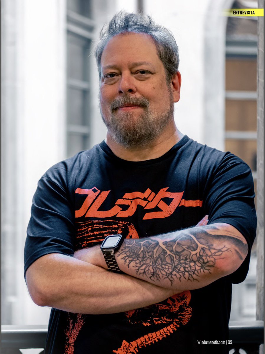 Mangrii's tweet photo. ¡El número 28 de @Windumanoth ya está aquí!

Aprovechando su visita al @festivalcelsius, en este número podéis leer mi entrevista a @mattdinniman dónde hablamos sobre el éxito de la saga, sus influencias, sus personajes y todo lo que se oculta bajo la superficie de la mazmorra. https://t.co/izH1Y1hoc0