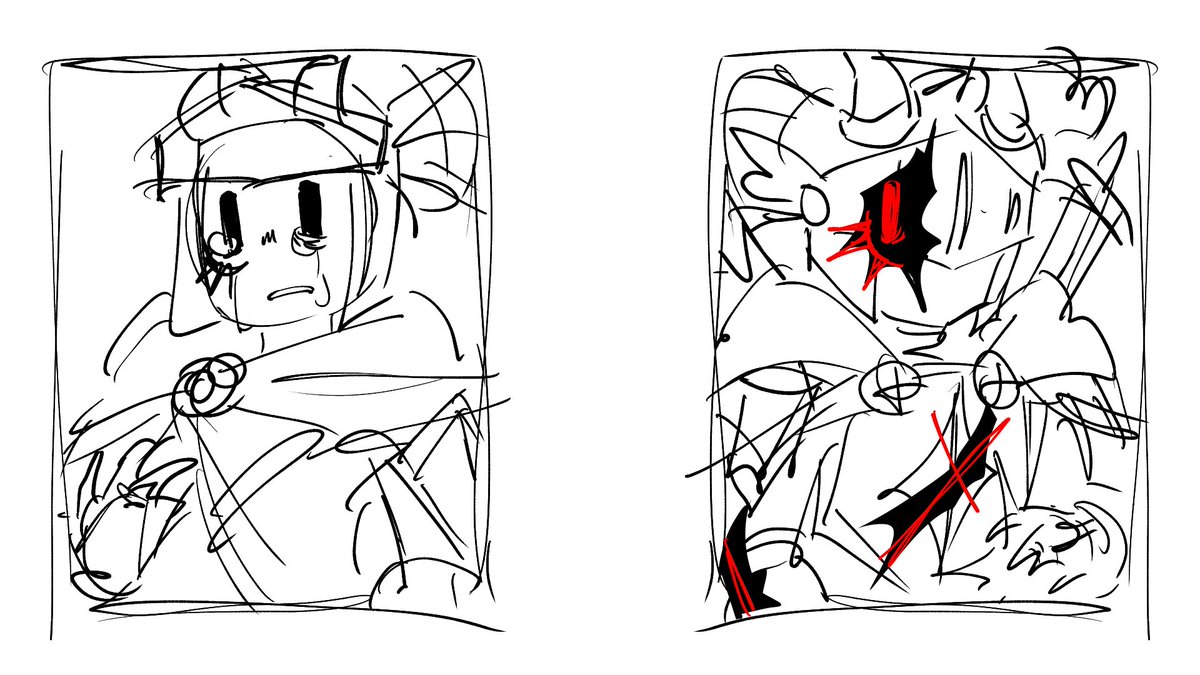 healingrot's tweet photo. It's moreso a doodle but it's roughly based on the cg sequence of Donqui and Sancho!! I have so much to say but idk I don't wanna ramble </3 https://t.co/hTMIS4fCkn