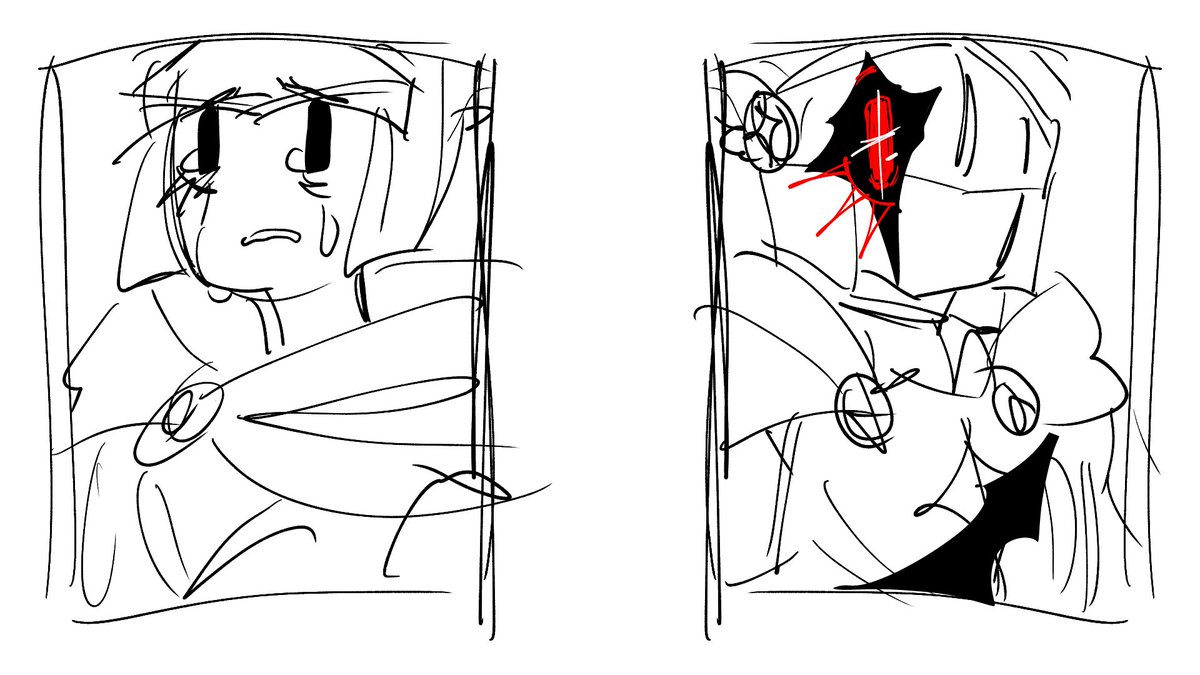 healingrot's tweet photo. It's moreso a doodle but it's roughly based on the cg sequence of Donqui and Sancho!! I have so much to say but idk I don't wanna ramble </3 https://t.co/hTMIS4fCkn