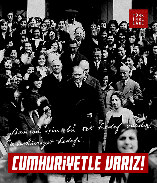 TurkunInkilabi's tweet photo. Kimsesizlerin kimsesi Türkiye Cumhuriyeti 103 yaşında!

Başta büyük kurtarıcımız M. Kemal Atatürk olmak üzere tüm kahramanlarımızı saygıyla ve minnetle anıyoruz. En büyük bayramımız kutlu olsun! #CumhuriyetleVarız https://t.co/NSyVNr7Swc