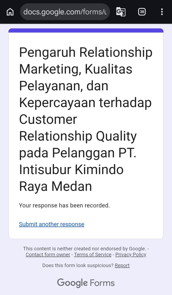 dyostoevski's tweet photo. @FBean77792 Done ya kak.

Ini untuk link kuesioner aku. https://t.co/VW9XGCNoEv https://t.co/Nl5jasCuxB