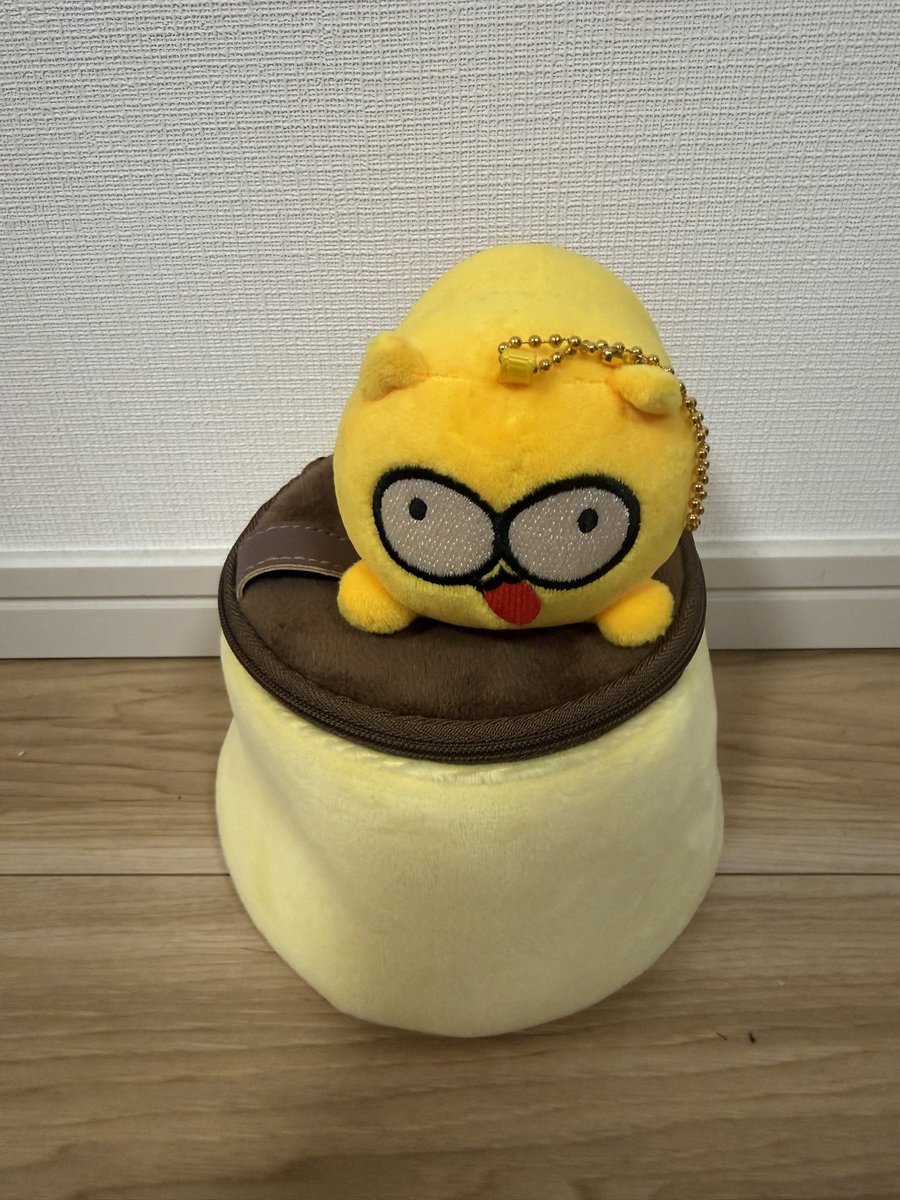 m000pta's tweet photo. おじゃるまるのグッズだけどうんたと相性良すぎて購入🍮(¯˘¯*) https://t.co/MpTyn44Riq