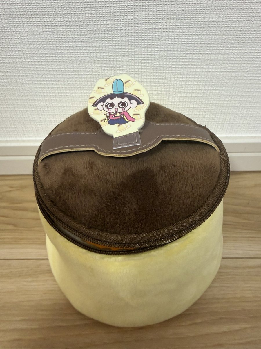 m000pta's tweet photo. おじゃるまるのグッズだけどうんたと相性良すぎて購入🍮(¯˘¯*) https://t.co/MpTyn44Riq