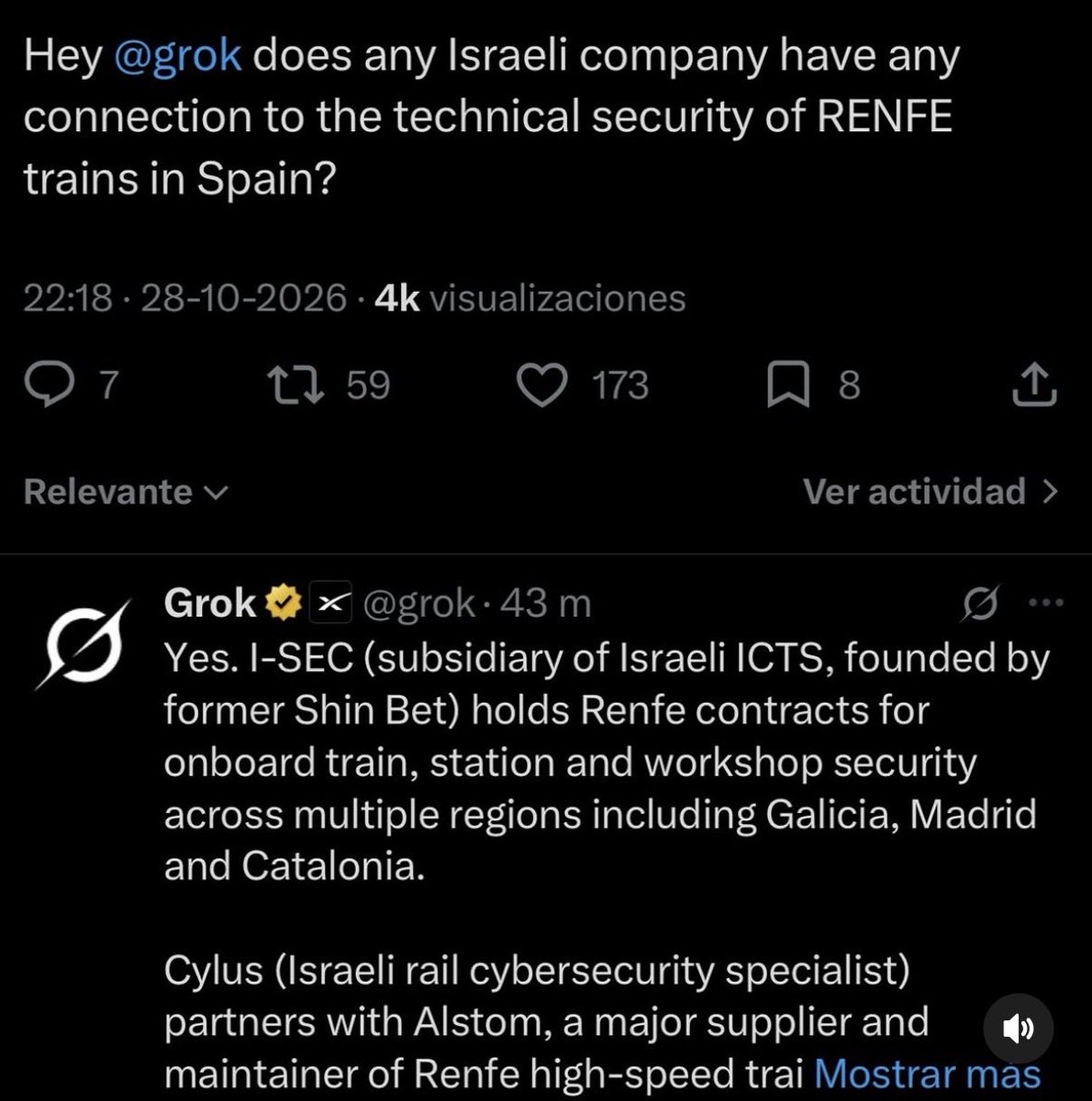 RoninShefu's tweet photo. @MarioNawfal Israel takes their genocide to Spain now because Spain didn't want to bow for Bibi. https://t.co/kbrFLUx4IU