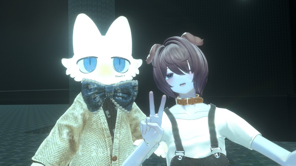 nunustep_VRchat's tweet photo. Faithの作者様のTrash-Boxさんとツーショット撮らせてもらいました！
うれしー！！ https://t.co/wQ2x7Lt7K0