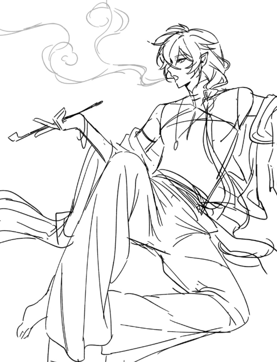 oishii0w0b's tweet photo. #Fragari_Art 
옛날옛적 한경이 담배 피던 시절
🚬🐙 https://t.co/IT9tg7svZB