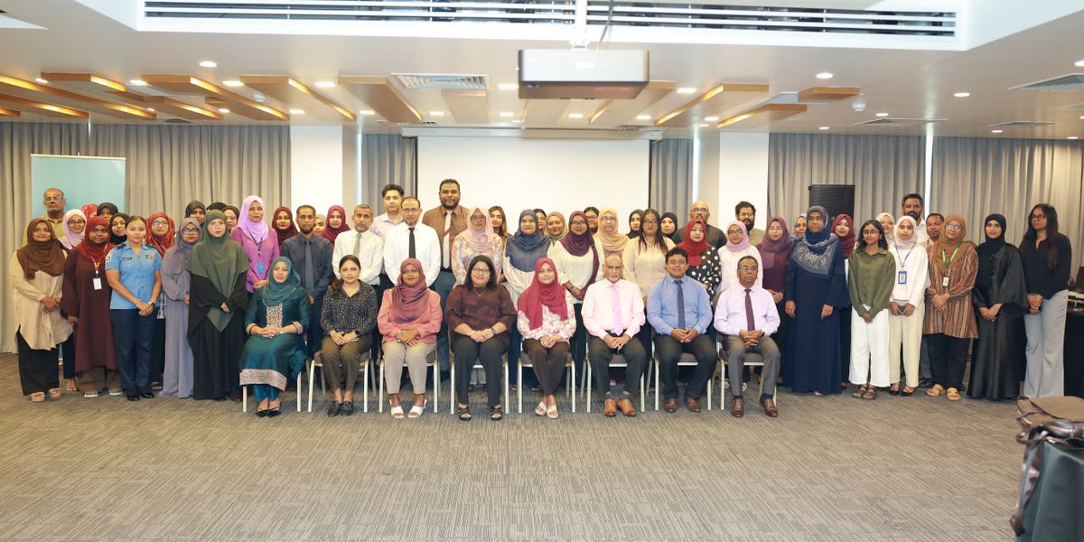nmhdmv's tweet photo. Held under the theme “Prevention First — Shifting the Mental Health Trajectory,” the Mashvara brings together stakeholders to strengthen mental health prevention, promote collaboration, and explore ways to improve mental health services and well-being in the Maldives. https://t.co/9HSm6tGBZQ