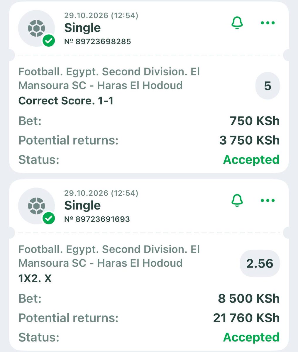 Jereh_Ke's tweet photo. Stats in 2 Hrs 

1-1 ✅
X/FT ✅

Bank on This 📝

Load Linebet Bet Code -7JAKA

Join and Bet With Linebet 
👇🏽👇🏽👇🏽👇🏽👇🏽👇🏽👇🏽👇🏽👇🏽

https://t.co/q87SIDr5jZ

BONUS PROMO CODE - JEREY https://t.co/VLCjtX3ayN