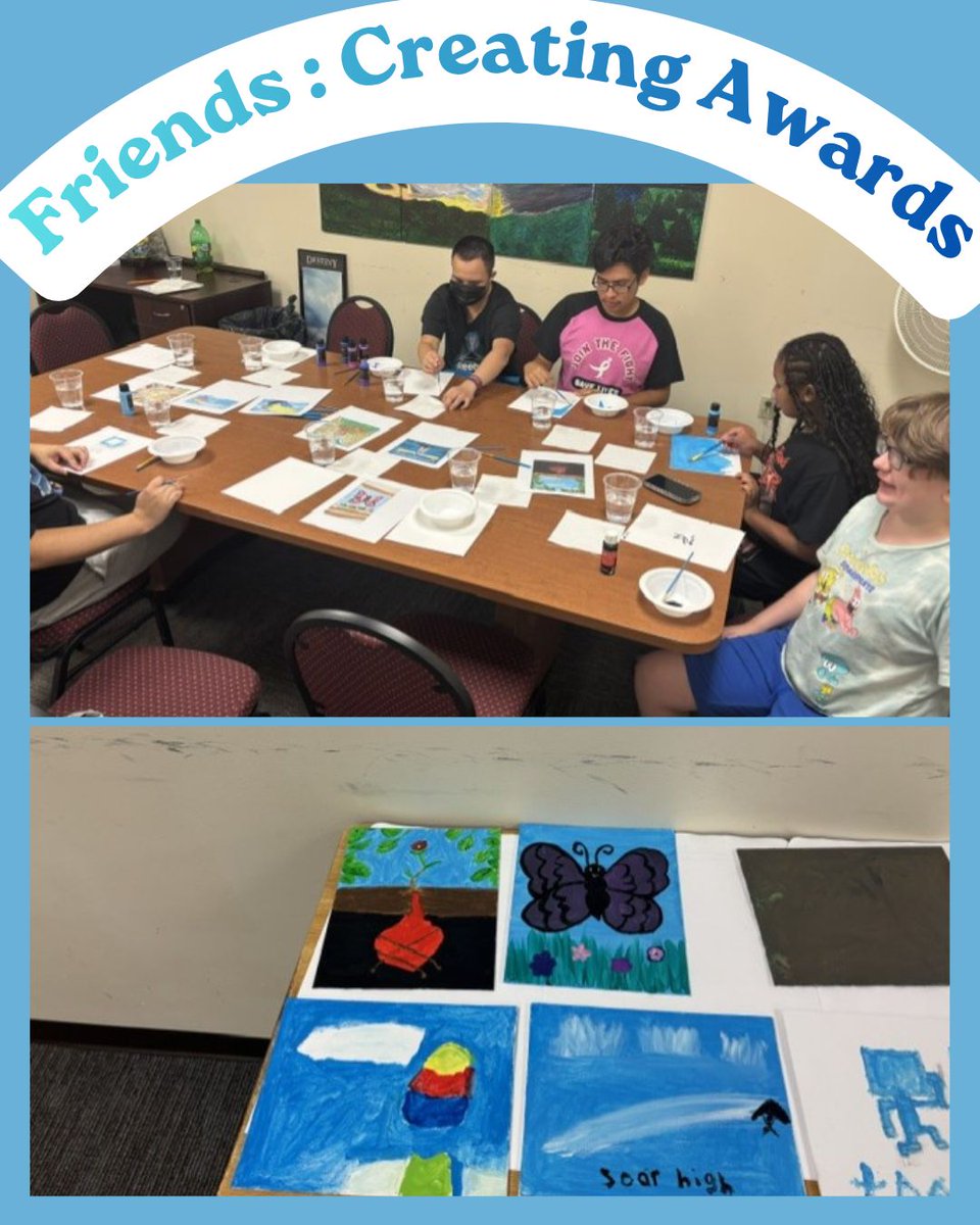 MHAinOC's tweet photo. 🎨🏆💙 Creativity was in full swing as our Super Siblings put their artistic talents to work painting awards for the upcoming Mastersons! 🖌️✨
#SuperSiblings #CommunityChampions #CreativeConnections #MakingADifference #YouthPrograms https://t.co/uc9pGKc56V