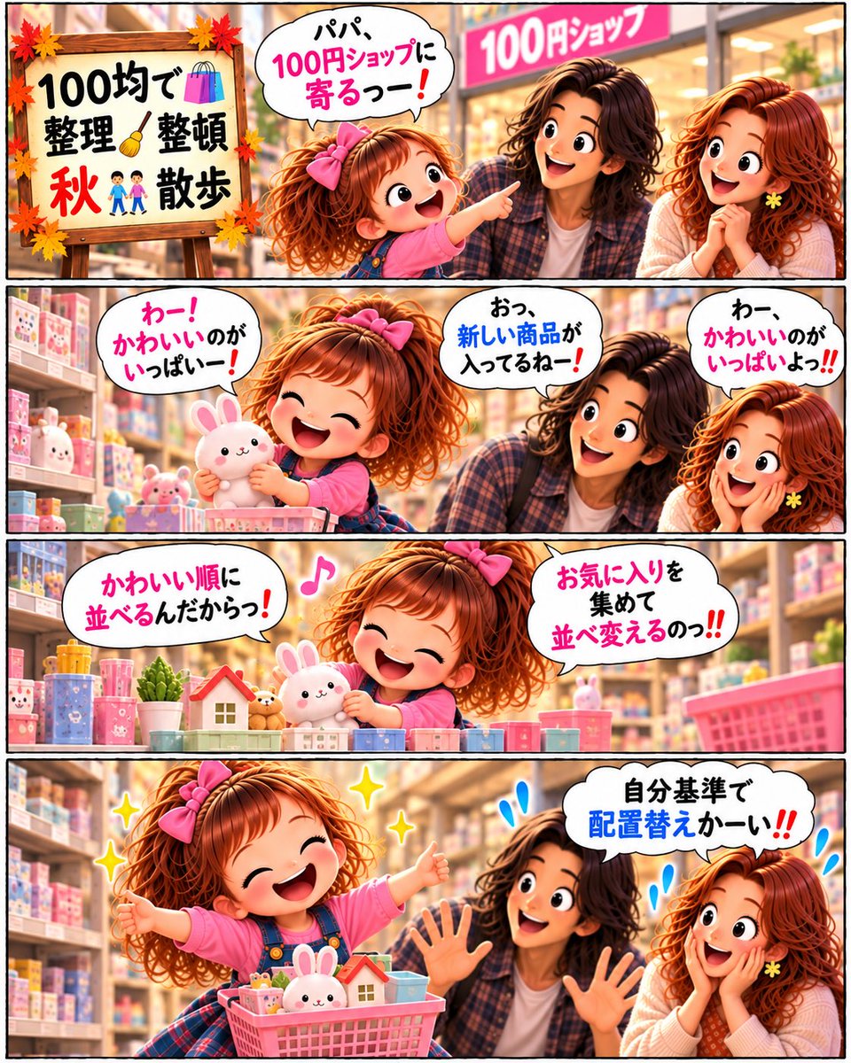 BraveKosodate7's tweet photo. こんばんはー。
ブレイブです♪

10月29日（木）😊
本日の【子育て俳句】です♪

「100均で🛍️
整理🧹整頓
秋👫散歩」

本日もお疲れ様でしたー✨
明日が🌈
素敵な一日になりますように😄

#子育て #育児日記 #俳句 #秋 #100円ショップ https://t.co/T0H8HaVqM4