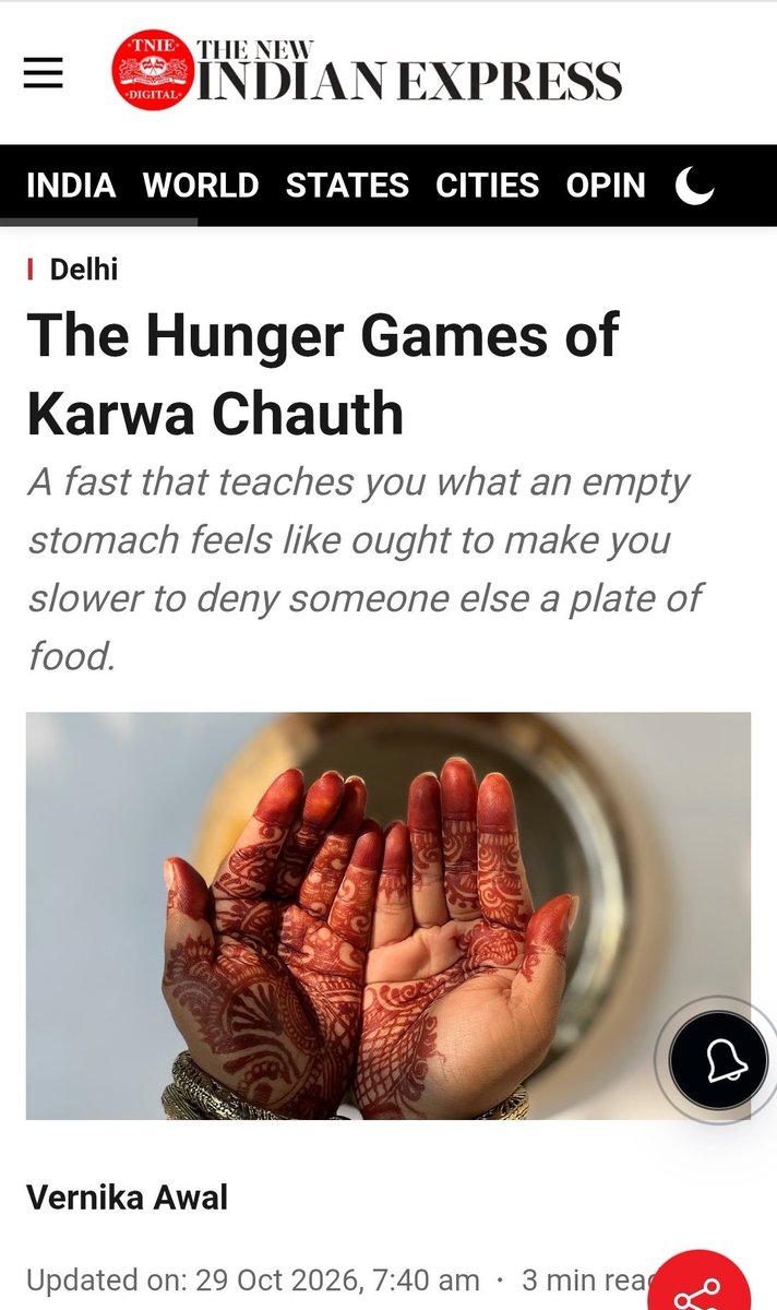 ABVPVoice's tweet photo. Is this your standard of secularism, The New Indian Express? 🤡

The same newspaper, the same journalist, but two completely different narratives. What a convenient way to practise “secularism”! Pick your narrative, preach your values, and call it journalism. 

The New Indian Express, is this kind of journalism worthy of your reputation? What exactly are you trying to prove with these blatant double standards?

#ShameOnTheNewIndianExpress