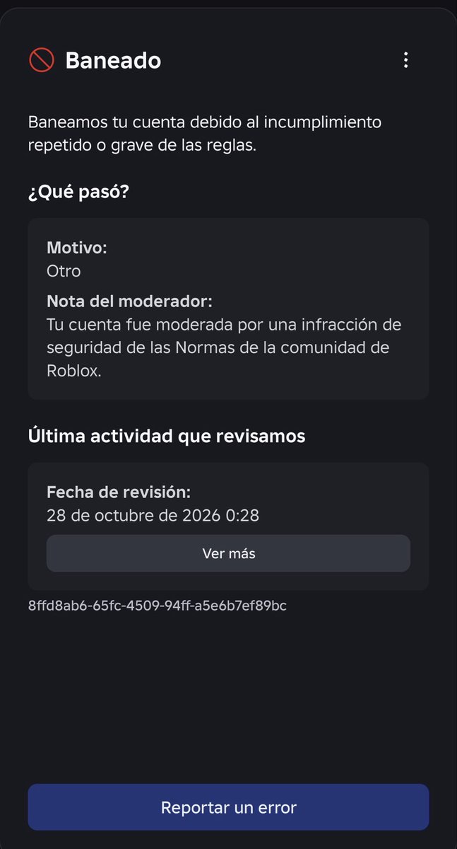 naanzlpe's tweet photo. My Roblox account (31qxtn) was banned for “Child Safety” on October 28, and I’m having trouble appealing. Please review my case fairly. Raise your voices, fight for your accounts, and don’t let your cases be forgotten! @RobloxSupport #Roblox #ban https://t.co/pSejkust2o