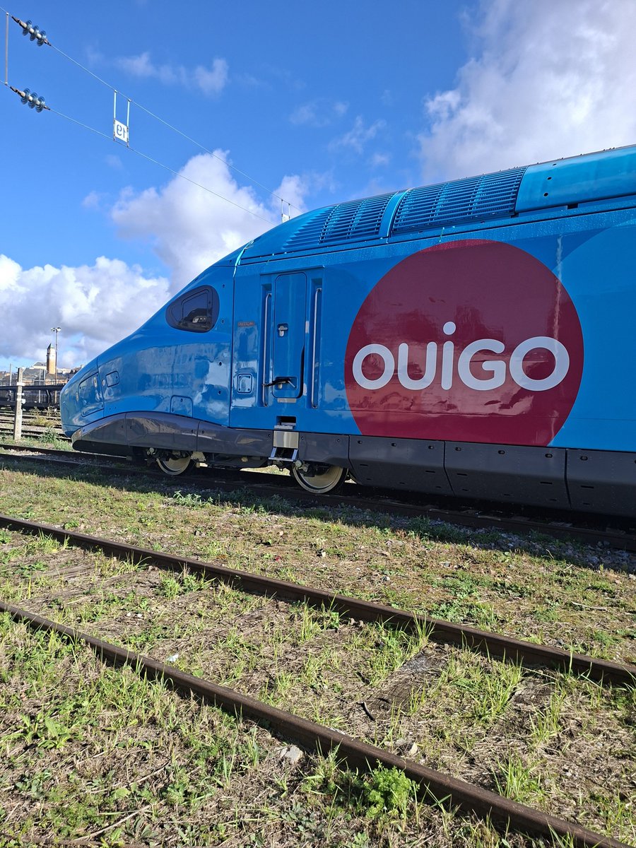 mateomatmouth's tweet photo. Mais ils ont dévoilé la livrée Ouigo du TGV-M ??? https://t.co/0Tyj1jpk3K