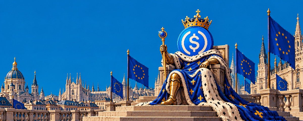 MiCA Crowns a New King: USDC Flips USDT in Euro Trading πͺπΊπ΅π