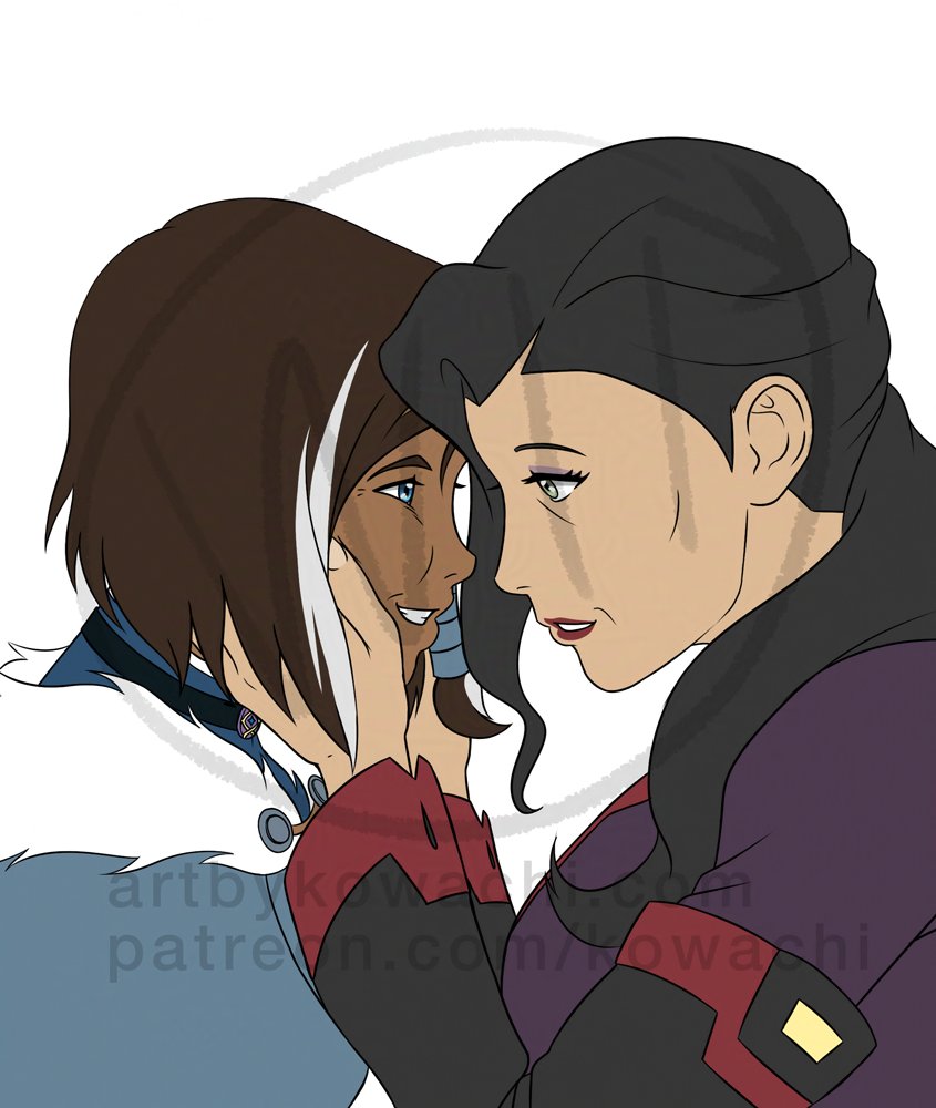 artbyKowachi's tweet photo. Another WIP

#korrasami https://t.co/84fGNWvZpT