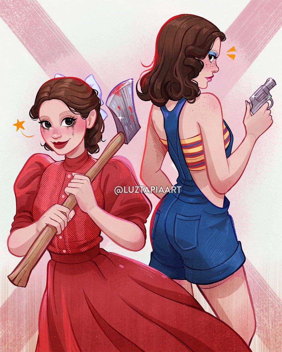 luztapiaart's tweet photo. Spooky Season art 🖤 https://t.co/J9PH1ceqSD