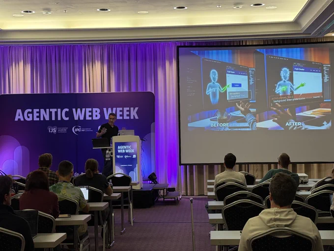 Image from International JavaScript Conference Hybrid (@JavaScriptCon)