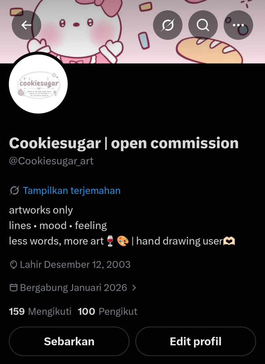 Cookiesugar_art's tweet photo. Thanks to the follow guy's, malem malem cemuaa, met tidur dan beristirahat yaa https://t.co/EmW3HoCRkU