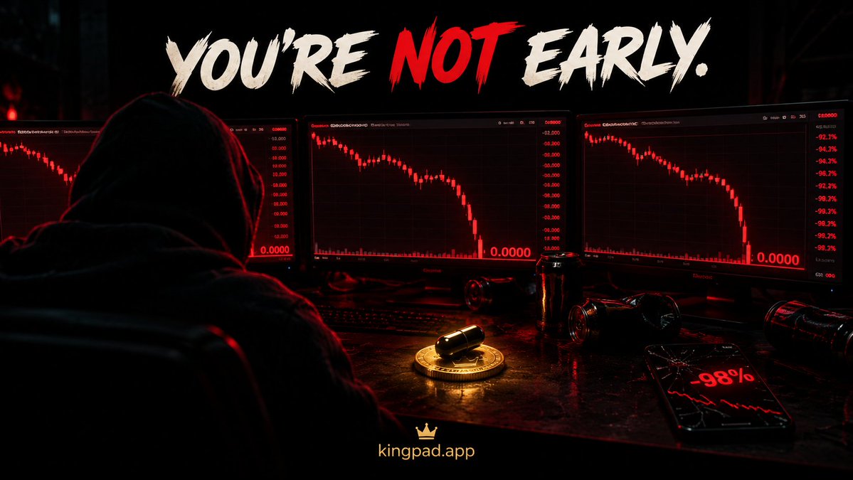 Blkpll0's tweet photo. You're not early. The chart isn't "consolidating." Most coins go to zero, and the dev was always going to sell.
Nobody's coming to save your bag. Pick launches where the fees work for holders.
https://t.co/J9S9UdAX4u https://t.co/bb86y953xR