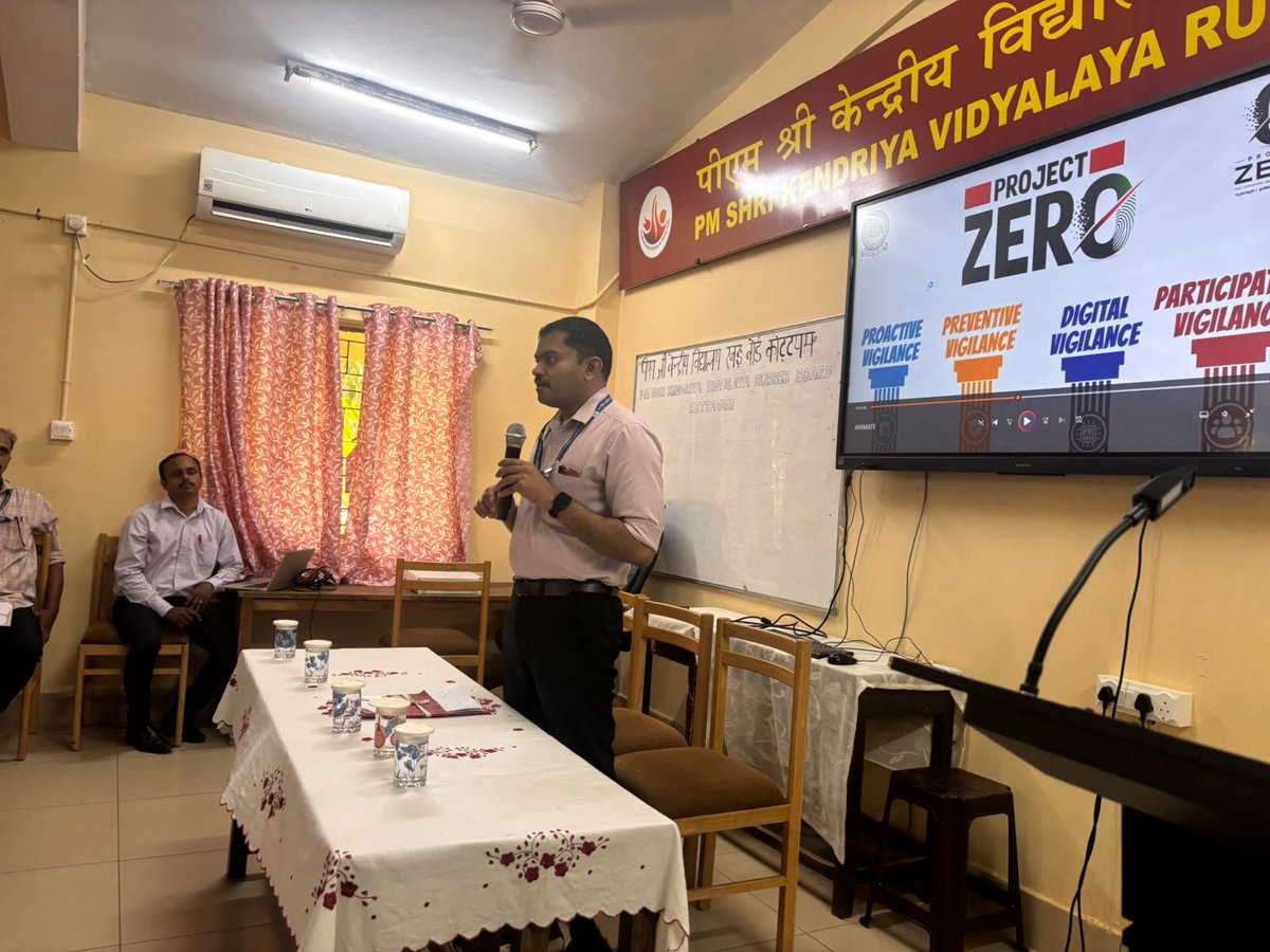 BoardKv's tweet photo. ЁЯЗоЁЯЗ│ Vigilance Awareness Programme | PM SHRI KV RB Kottayam ЁЯЗоЁЯЗ│
Let us pledge to uphold integrity, promote transparency, and build a corruption-free India! ЁЯЗоЁЯЗ│тЬи
#VigilanceAwareness #SayNoToCorruption #IntegrityForNation #EthicalValues #CorruptionFreeIndia
@KVS_HQ @KVSROErnakulam https://t.co/qGREBghqc8