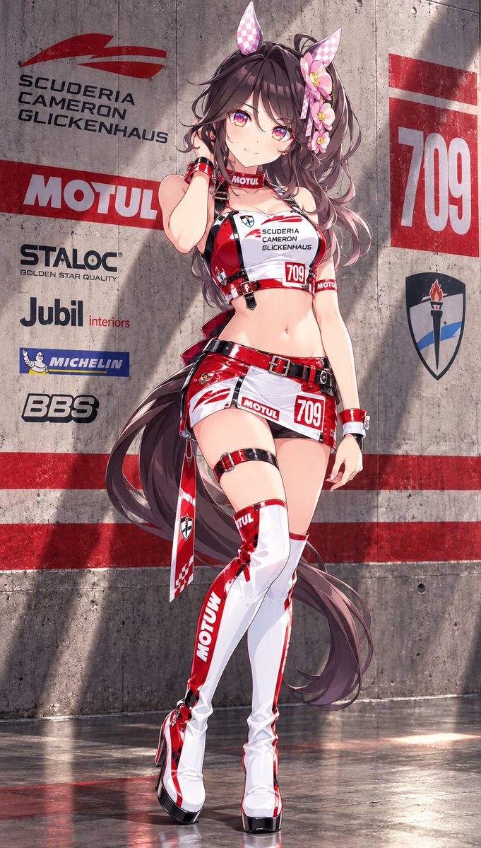 Feel_Freeeeeeee's tweet photo. スクーデリア･キャメロン･グリッケンハウス×ファレノプシス！

#ファレノプシス #ウマ娘 #WECjp https://t.co/yP2hfgjl8q