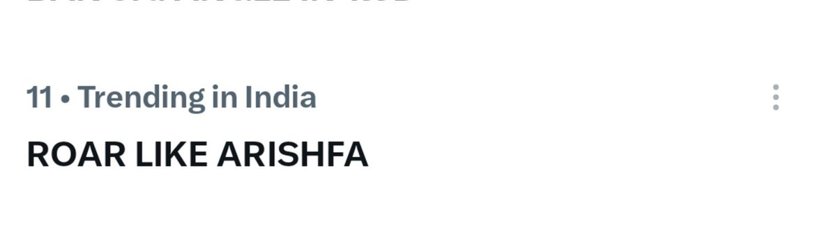 Faiza_Sultana_'s tweet photo. Congratulations to All Arishfians,  we made it to trendlist ones again ,🔥
Let's buckle up and bring it to Top 3 asap.

ROAR LIKE ARISHFA https://t.co/ifdOAweYL1