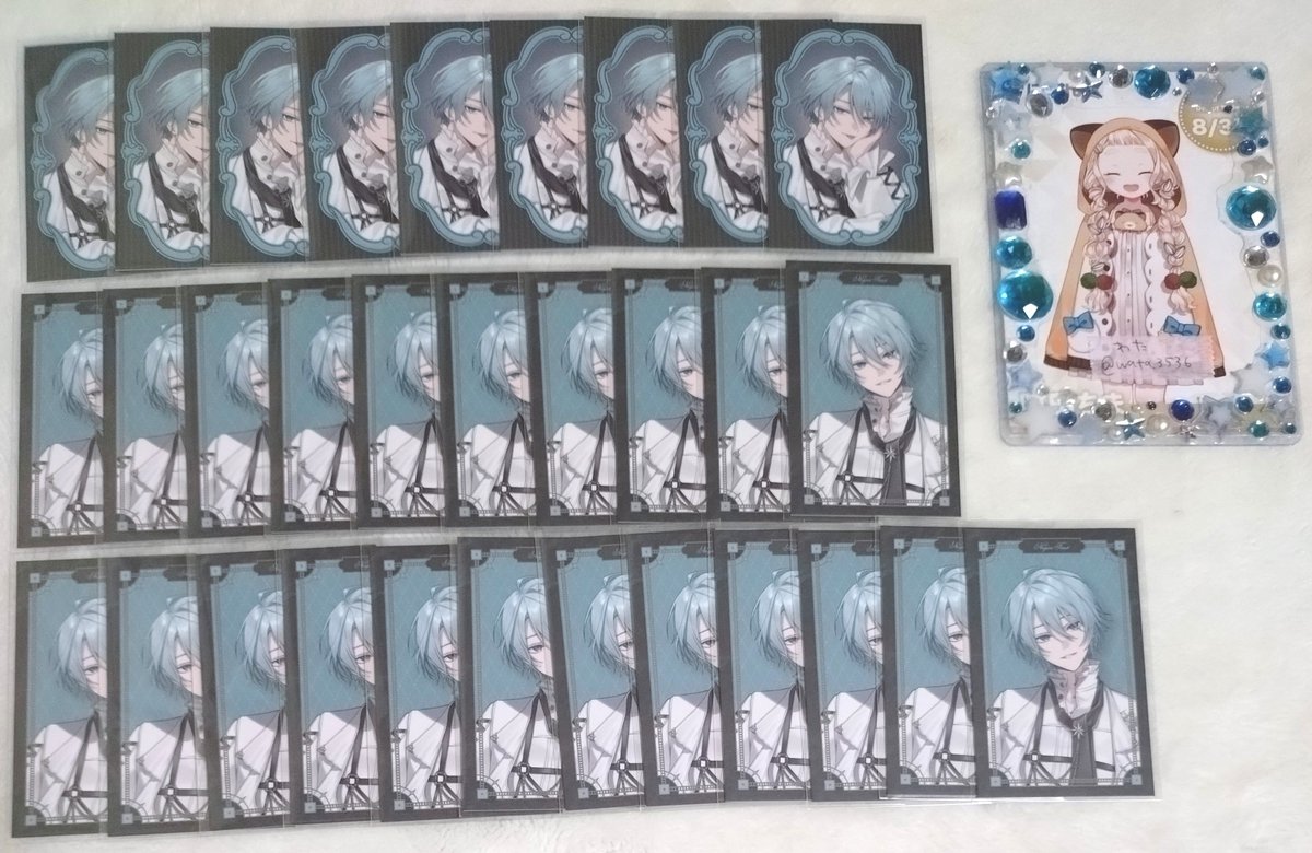 wata3536's tweet photo. ［交換］ にじさんじ Haunted School ランダムフォト風カード チェキ

譲)画像
求)IDカードの方

リトリン上部記載のお取引方法が可能な方、比率違いでの交換可能な方等、条件の良い方を優先させて頂きます。
お返事にお時間頂く場合がございます。 https://t.co/0XqExTSIz9