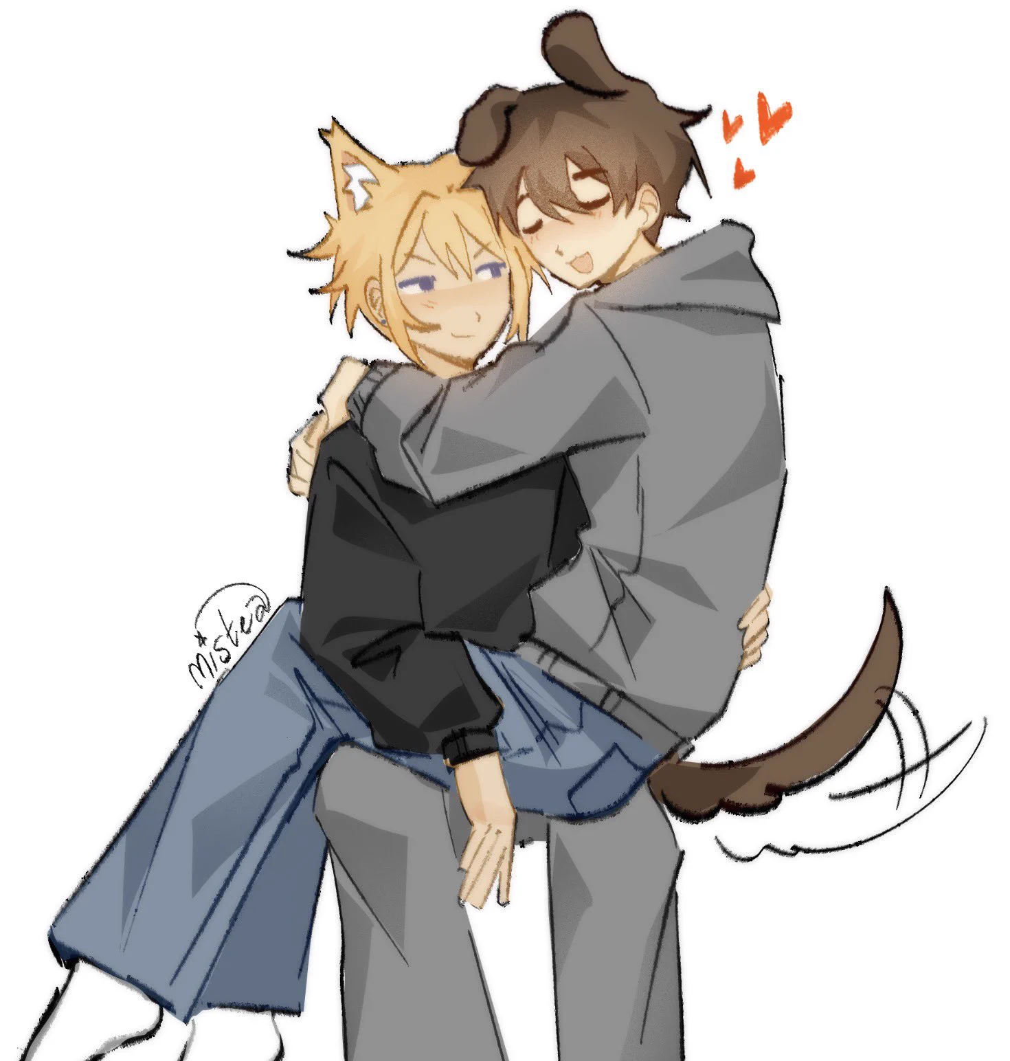 mistea💫 COMMS OPEN ★*☆ on X: "hirakagi para consolarme TvT" / X