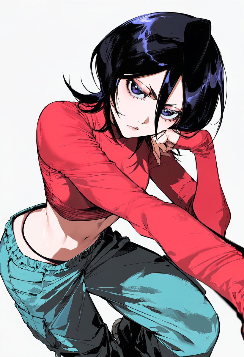 furabura's tweet photo. Kuchiki Rukia x casual fit https://t.co/Ehpxtdd3uj
