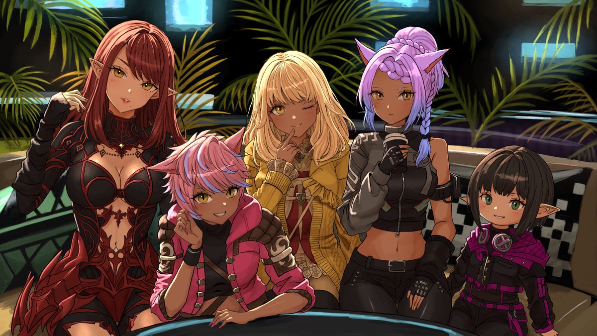 pipimoepi0w0's tweet photo. #FF14ファンアートコンテスト

落選したので供養🙏
アルカディアガールズ描いてました✨ https://t.co/OpQ6Sgs24W