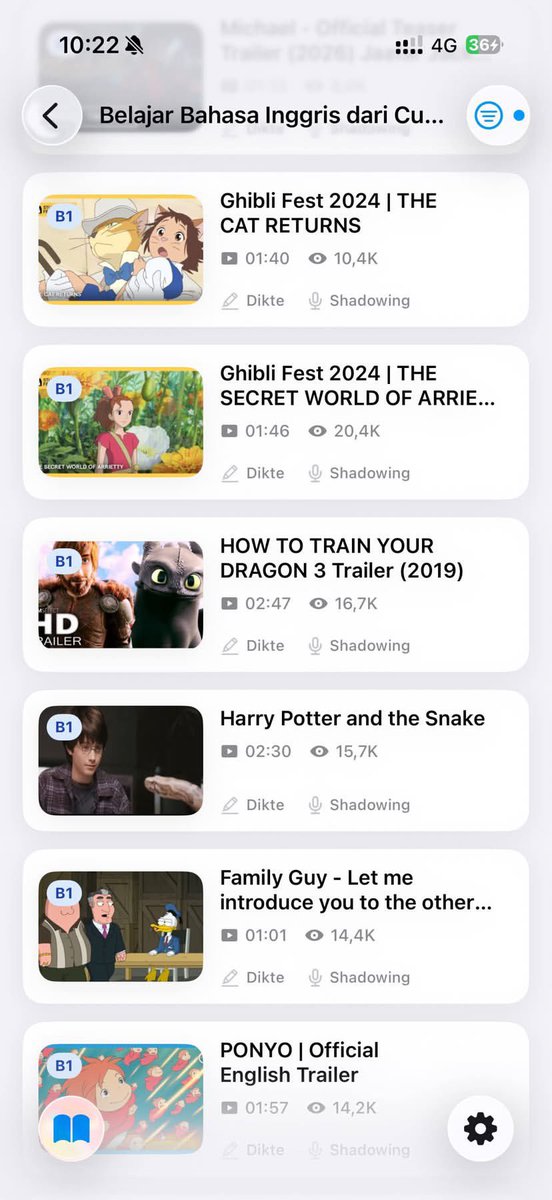 faemuggie's tweet photo. tutor bahasa inggris aku rekomendasiin website belajar tanpa keluar uang sepersen pun… dari shadowing, sictation, sampai belajar vocabulary pakai potongan film aja https://t.co/psVfxrFTQ2