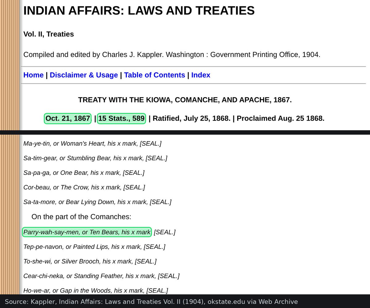 Archie_XRPL's tweet photo. BEARABLE GUY'S RIDDLE LEADS TO A 159-YEAR-OLD TREATY. FILED UNDER 589. 🚨

'Ten Bears' was a real Comanche chief.

In 1867 he made peace with the US government.

The treaty's official record in US law?

15 Stat. 589. 🤯

10 bears. 589 dots.

And in The Outlaw Josey Wales, Ten Bears says:

"No signed paper can hold the iron. It must come from men."

The outlaw the government hunted for years.
Who never surrendered.
And won his peace in the end.

Remind you of anything? 😅👀

XRP.