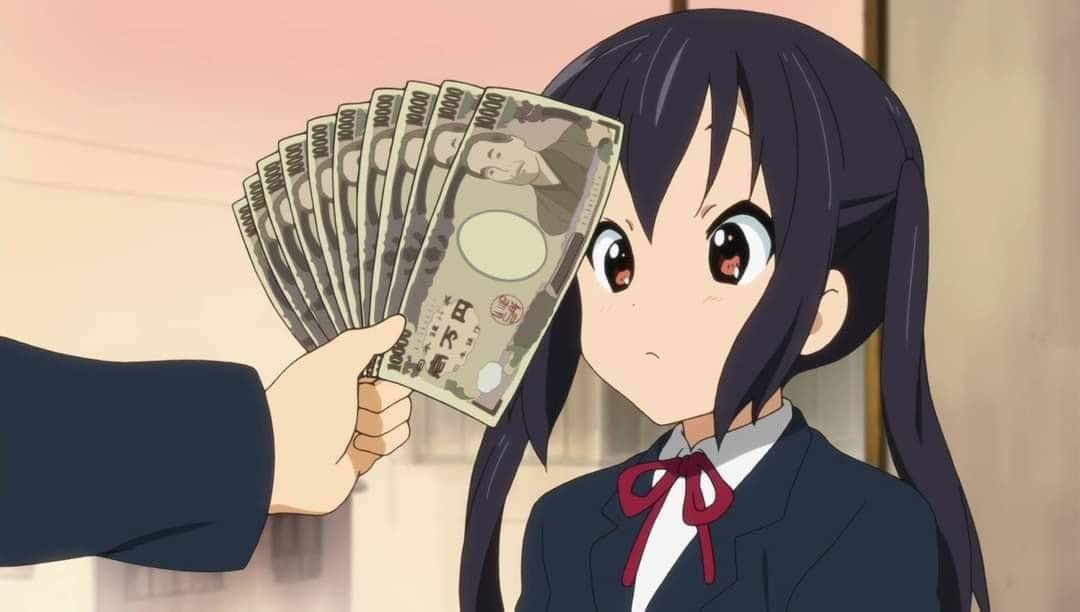 XSAWwque's tweet photo. やっぱ世の中お金だよ！！あずにゃん！！ https://t.co/yNrj8nBH12